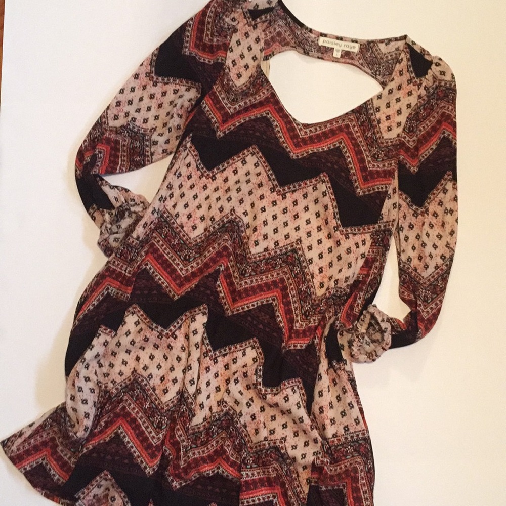 Keyhole Swing Dress